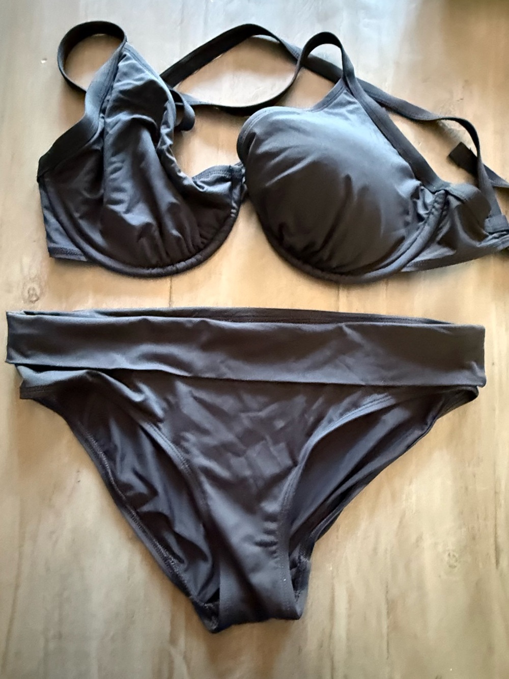 Skye Swimwear Black “Hilary” Underwire Bikini Set